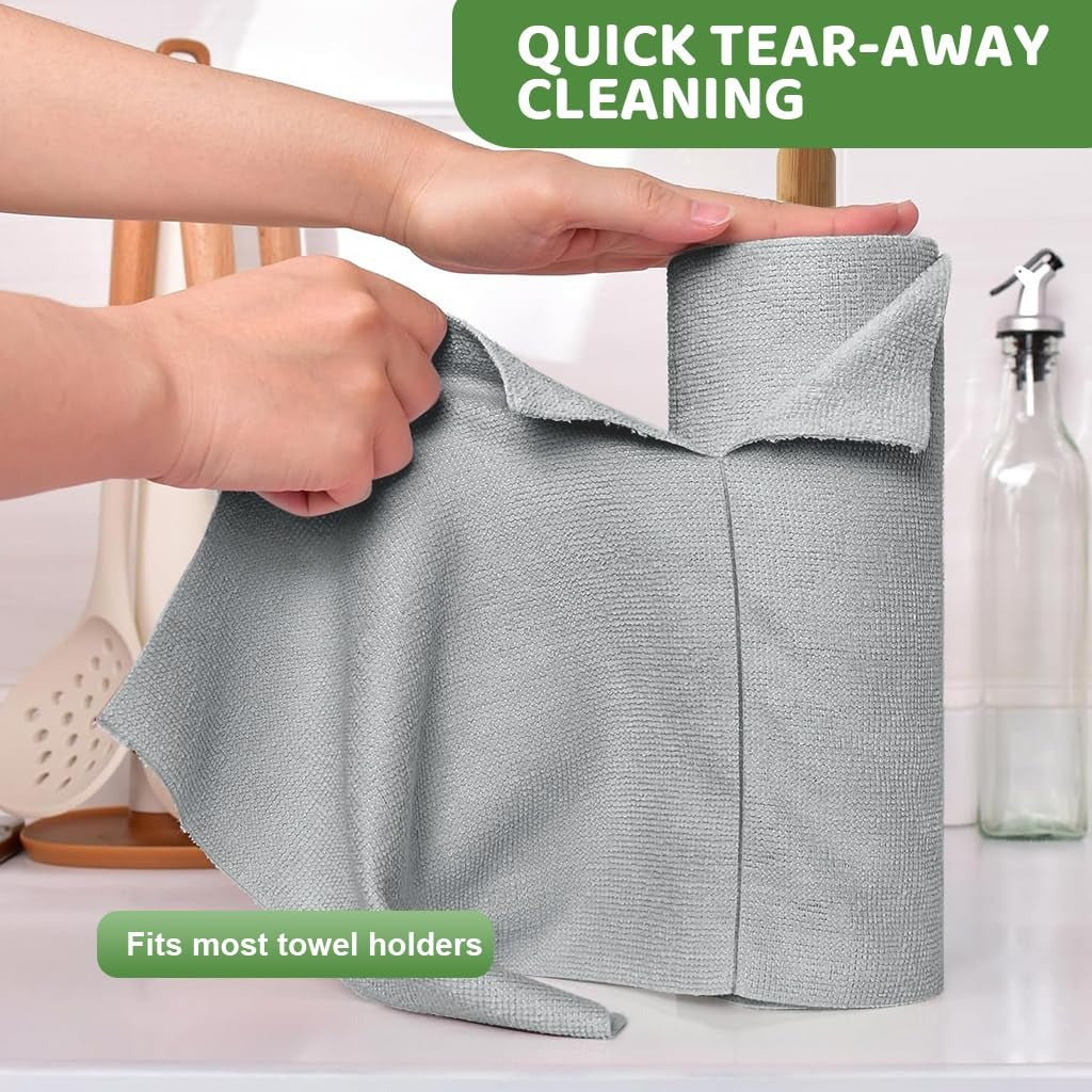 Microfiber Cleaning Cloth Roll
