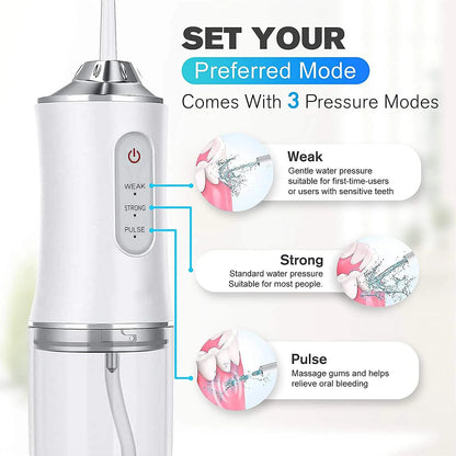 Portable Water Flosser for Fresh Breath & Deep Teeth Cleaning